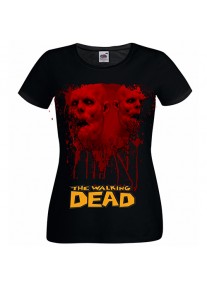 Дамска тениска на THE WALKING DEAD - авторска щампа 2